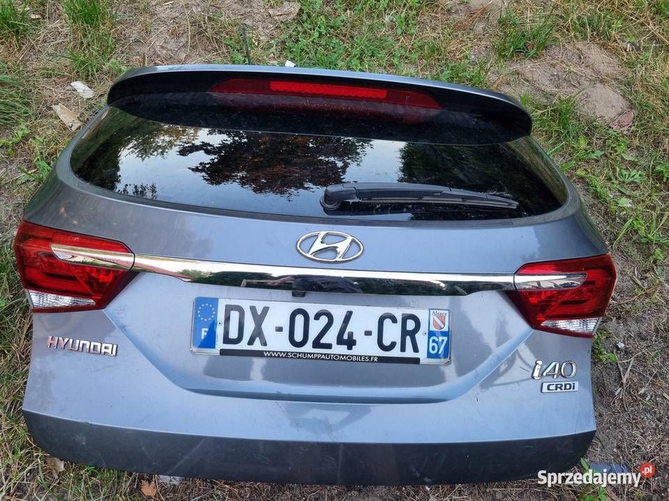 KLAPA TYLNA TYŁ SZYBA HYUNDAI i40 KOMBI KLAPA osobowe sprzedam