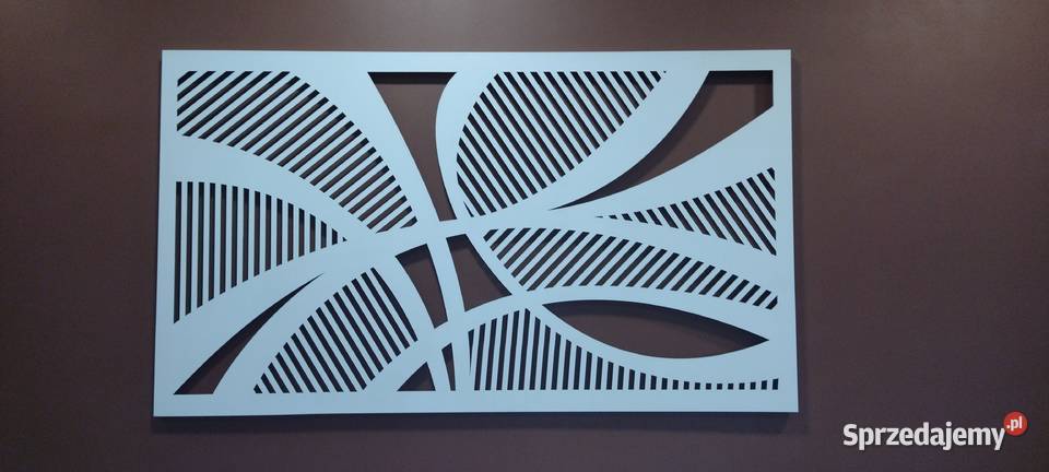 Obraz ażurowy biały Kraków