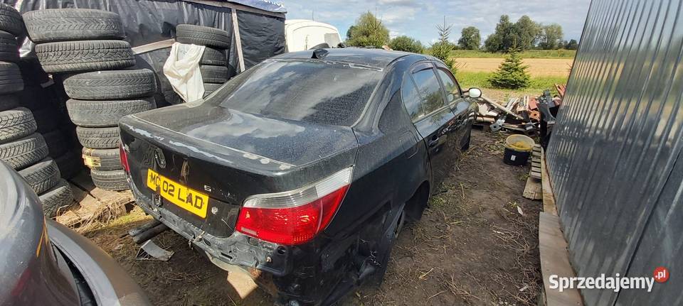 BMW E 60 karoseria na czesci osobowe Elbląg
