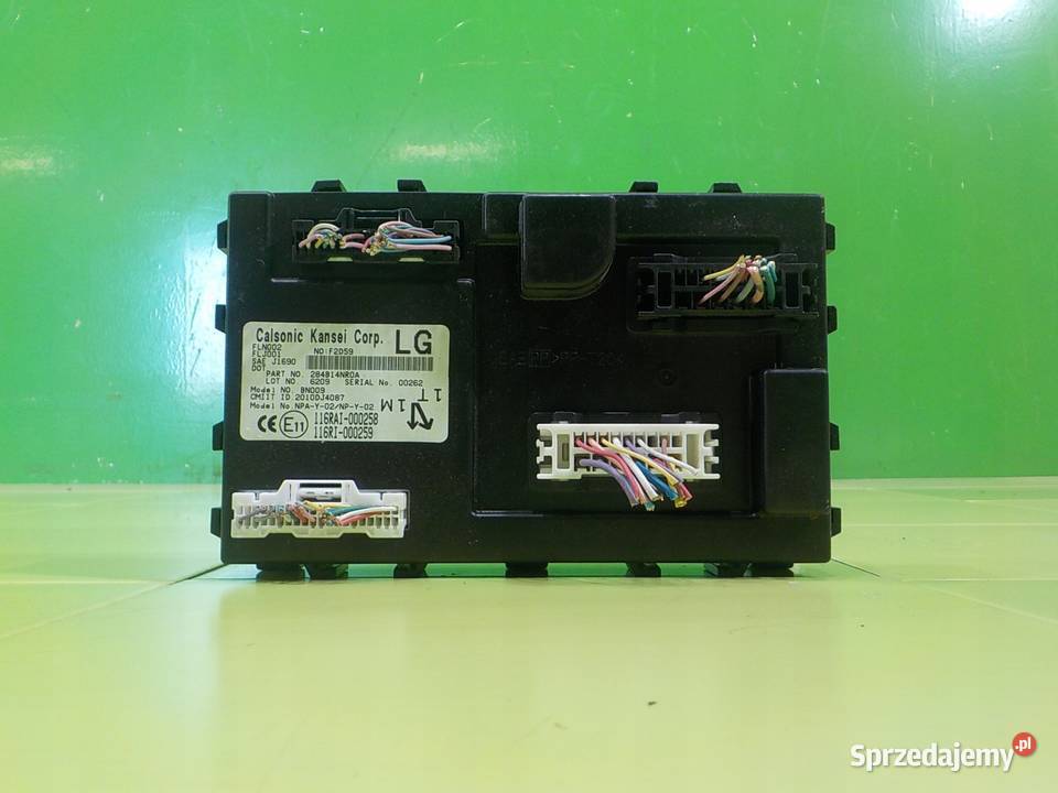 NISSAN LEAF I LIFT AUT 16r HB 5D sterownik modul Wyposażenie elektryczne