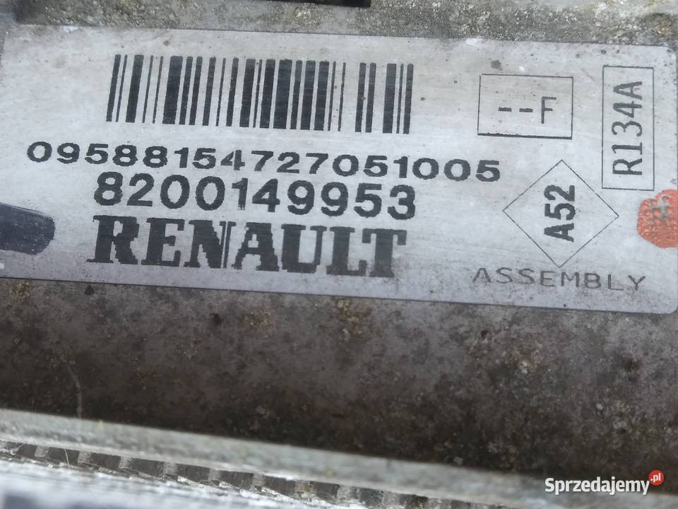 Renault Modus chłodnica 12 wentylator Dębno