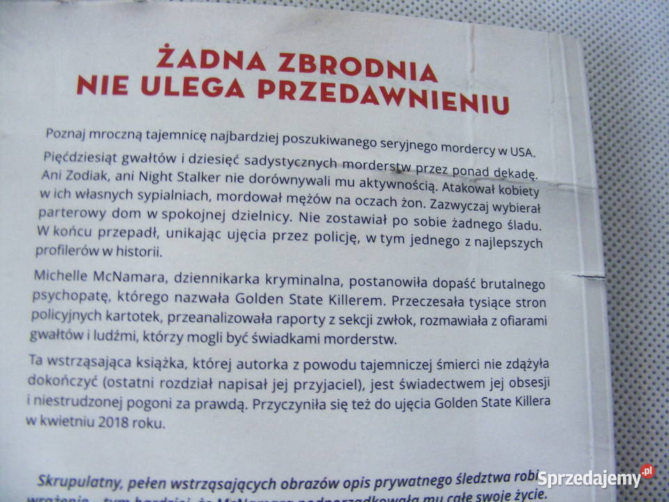 Obsesja zbrodni McNamara Daleko domu Brierley Oborniki Śląskie