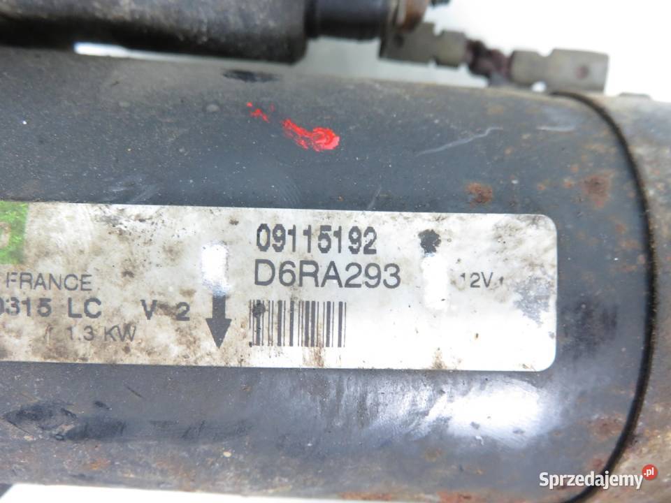 ROZRUSZNIK OPEL ASTRA H 14 D6RA293 osobowe