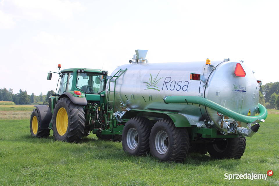 Wóz asenizacyjny 12000 litrów ROSA tandem Goliaty