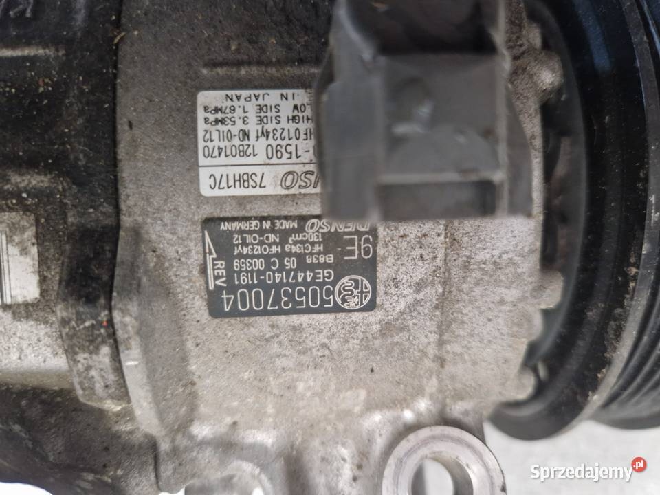 Sprężarka kompresor klimatyzacji Alfa Romeo zachodniopomorskie sprzedam