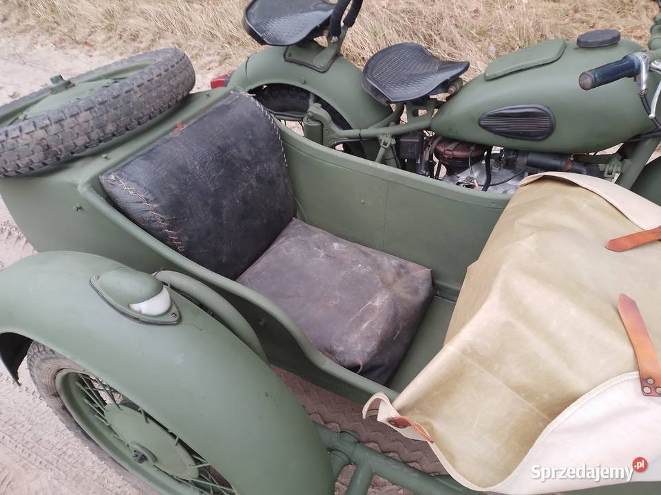 dniepr k750 ural zarejestrowany 69r Motoryzacja