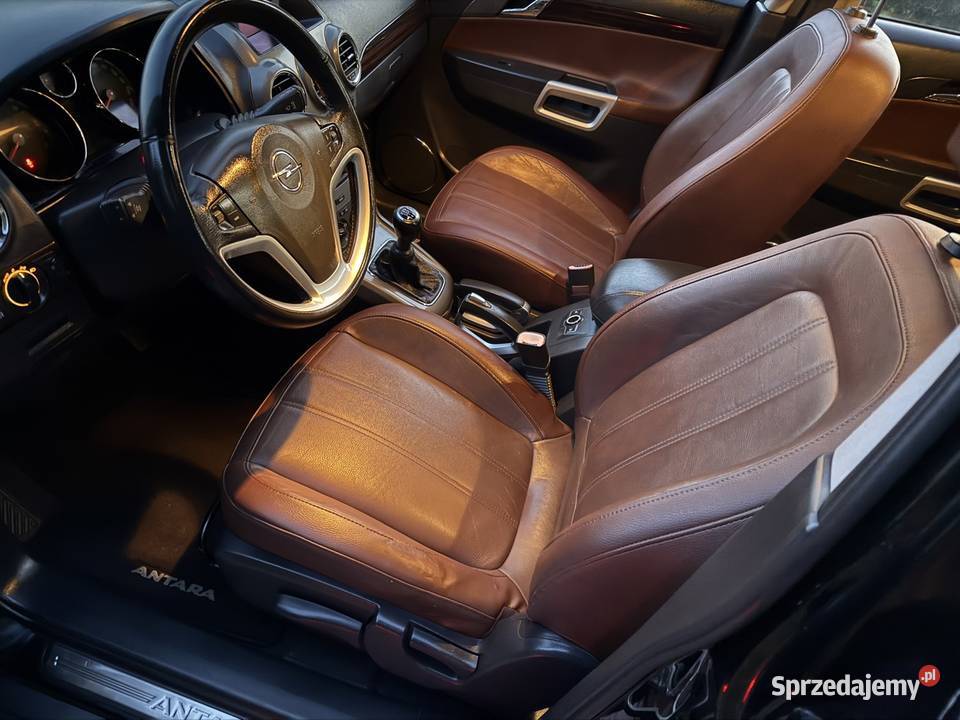 Opel Antara 20 CDTI Cosmo 4x4 2007 r brązowe Chełm