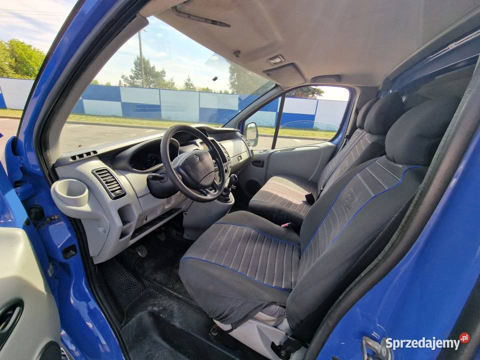 Renault Trafic 20 DCI blaszak 2009 wielkopolskie Genowefa