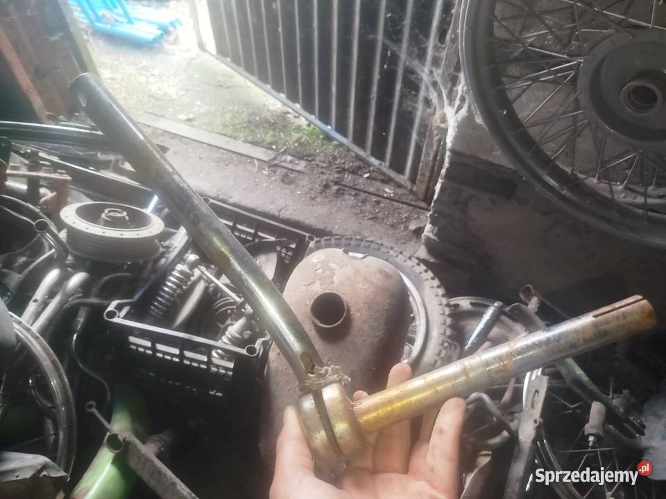 Kierownica jawa jawka 50 mustang kaczka pancerka Części i akcesoria motocyklowe Poznań