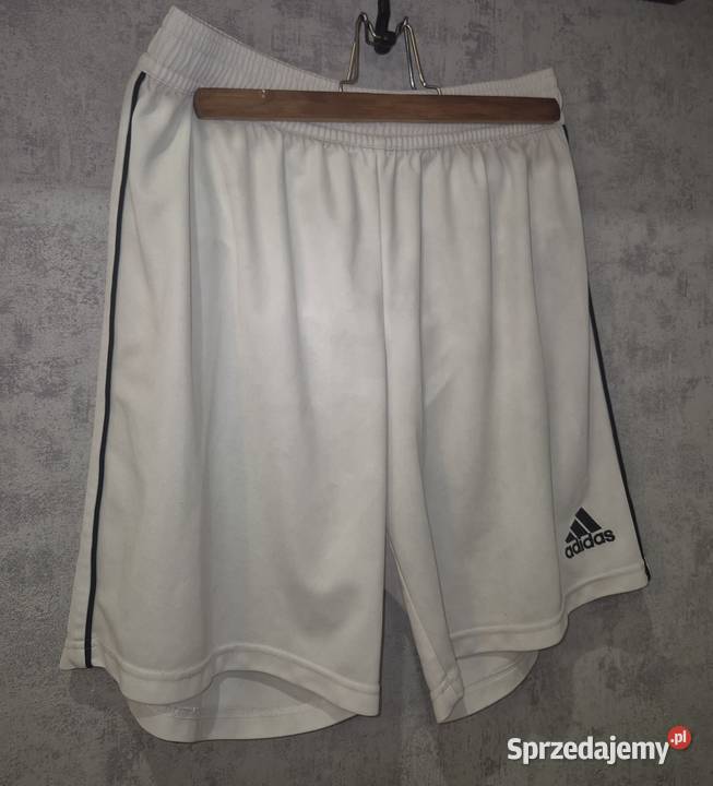 Spodenki szorty chłopiec Adidas 176M biały Łódź