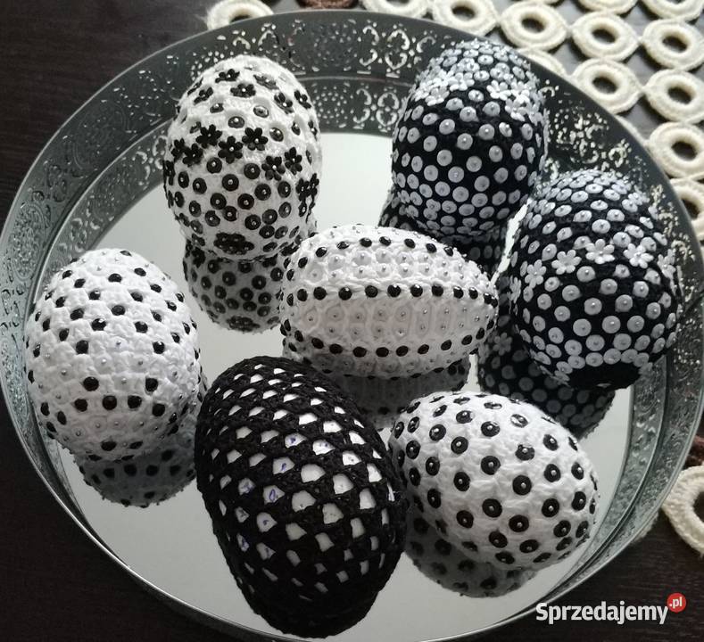 Pisanki szydełkowe Straszęcin sprzedam