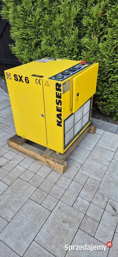 Sprężarka śrubowa Kaeser SX6 4 kW 75 Bar dolnośląskie Jelcz-Laskowice sprzedam
