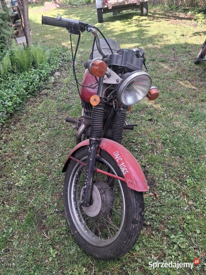 Cz 350 jawa dokumenty 350cm3 warmińsko-mazurskie Mrągowo