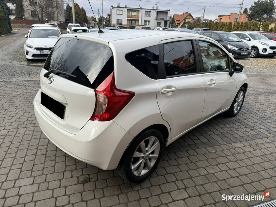 Nissan Note Rej022016r 12 98 Klimatronik Navi isofix Orzech