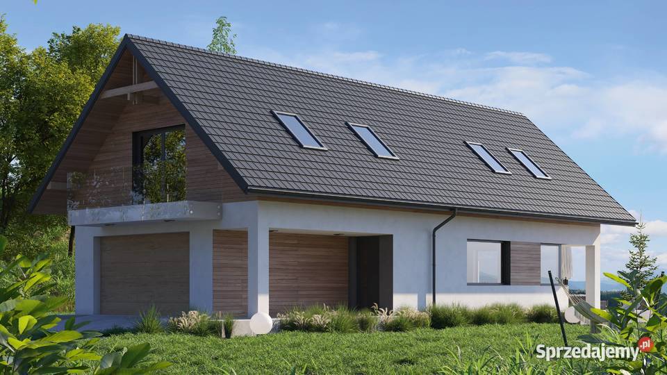 Szwedzka płaska blachodachówka modułowa COMO małopolskie Zawoja
