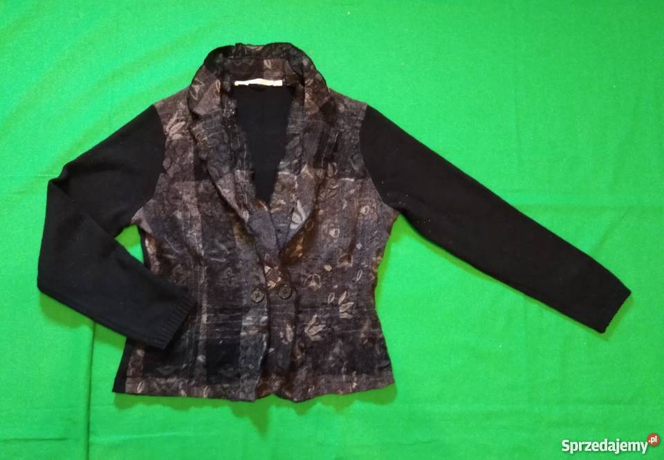 Hipsterski wełniany żakiet okazja Warszawa