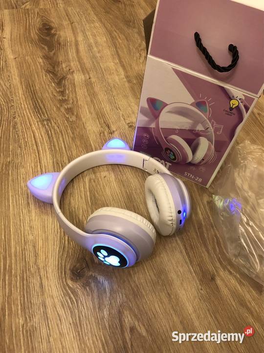 Słuchawki kotek ked Koło