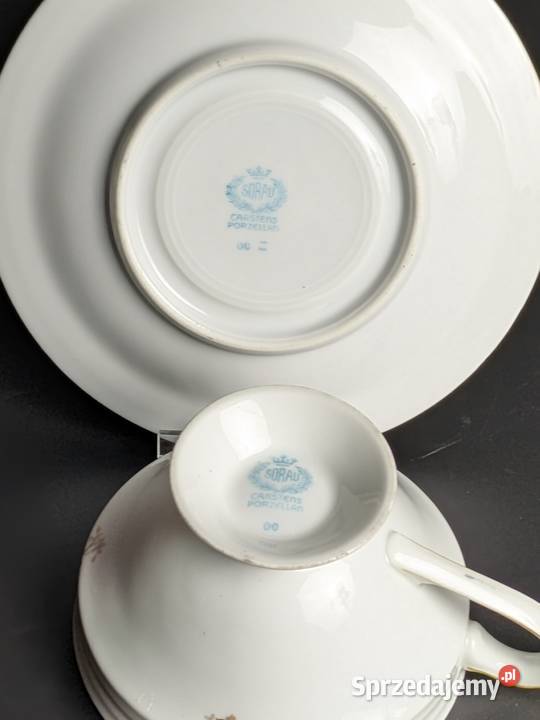 Delikatna Filiżanka Carstens Sorau Żary Legnica