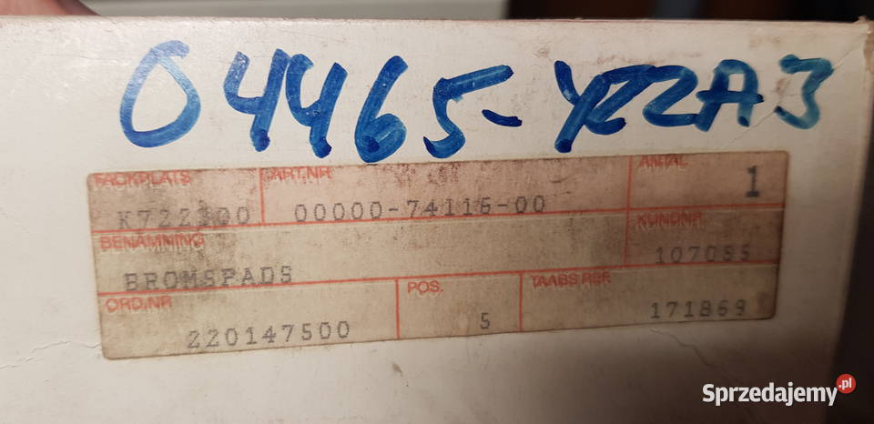 Toyota 04465YZZA3 Lexus Lublin