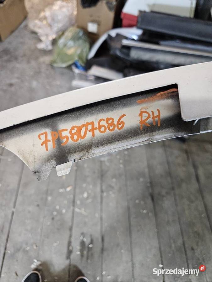 PORSCHE CAYENNE 7P5 LISTWA LEWA ZDERZAKA PRZÓD wielkopolskie Międzychód