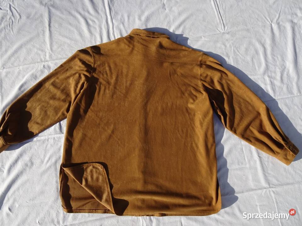 Koszula karmelowa zamsz 44 46 Nowy Sącz sprzedam
