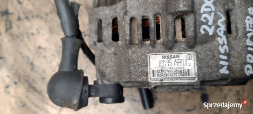 NISSAN PRIMERA XTRAIL 22DCI YD22 alternator Kielce