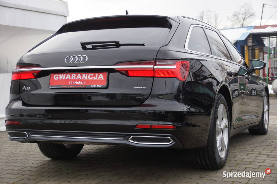 Audi A6 20 TDI CR 204 4x4 Navi STronic LED przyciemniane szyby małopolskie Nowy Sącz