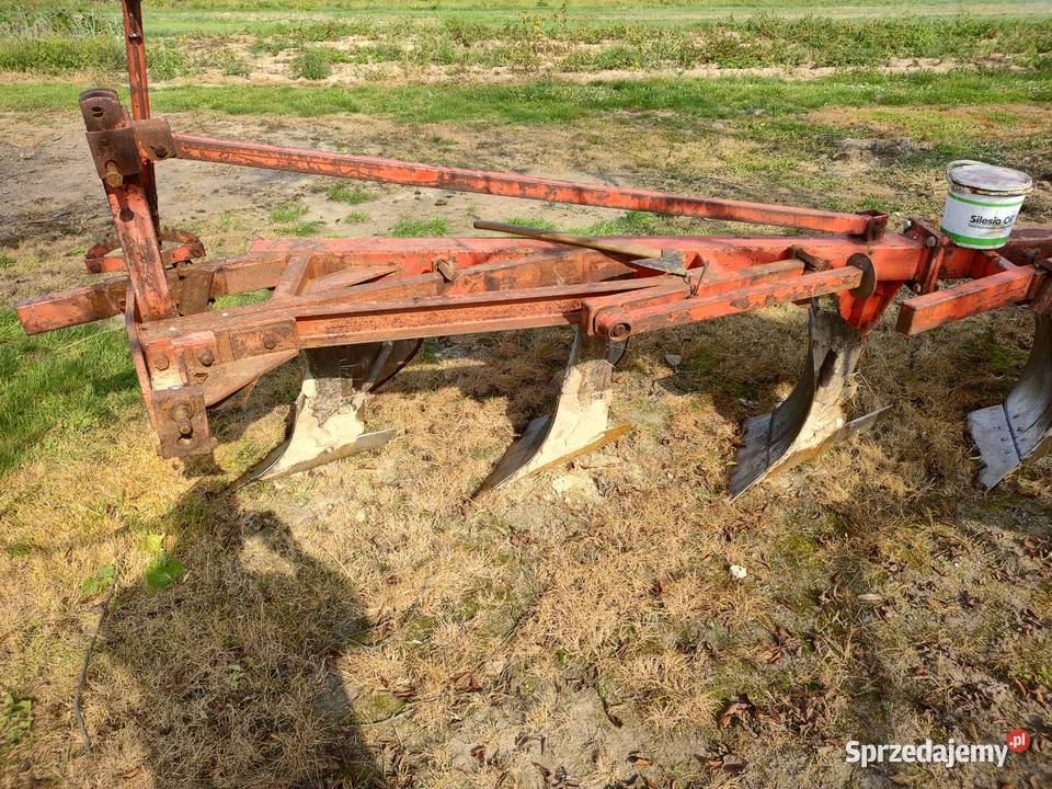 Pług zagonowy 4 skibowy landsberg nieuszkodzony Deszkowice Pierwsze