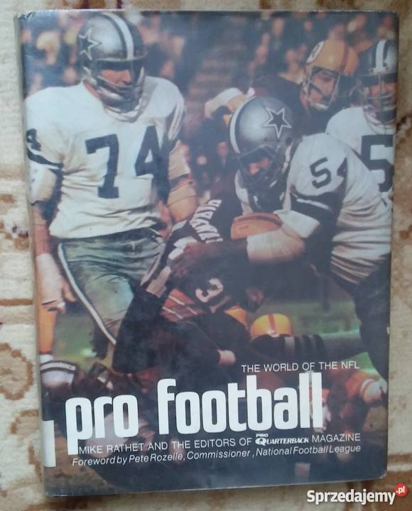 The World of The NFL Pro Football Rok wydania 1972 Warszawa