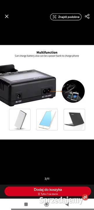 Ładowarka uniwersalna do baterii akumulatorów Białystok sprzedam