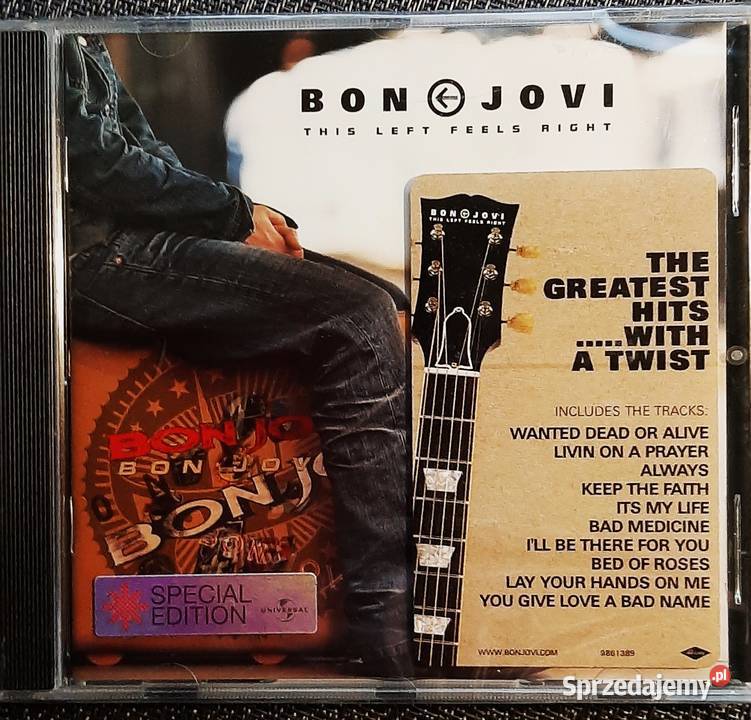 Album CD JON BON JOVI Album Blaze Of Glory śląskie