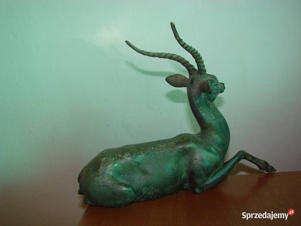 Antylopa z zegara kominkowego UCRA Antyki Pruszcz Gdański sprzedam