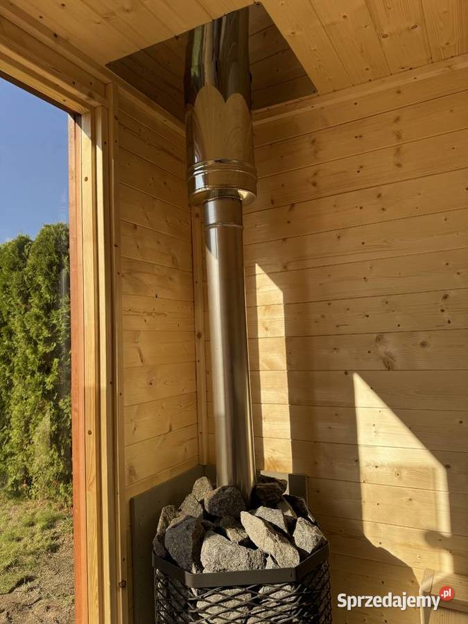 SAUNA OGRODOWA OCIEPLONA 215cm