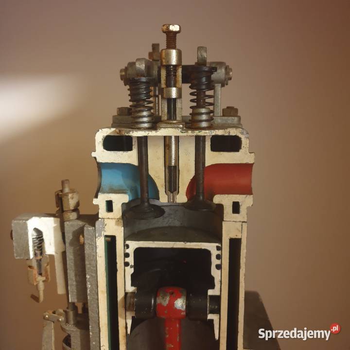 MODEL SZKOLNY PRZEKRÓJ SILNIKA DIESLA