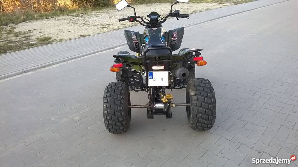 QUAD BASHAN 250 HOMOLOGACJĄ 2 OSOBOWY Super Stan 250cm3