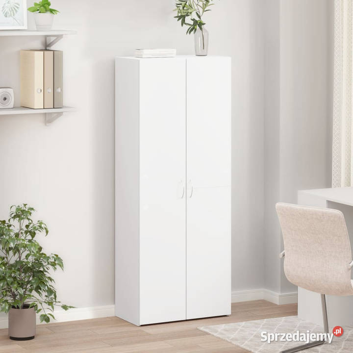 Szafka na dokumenty biała 60x32x153 WM3276644 Warszawa sprzedam