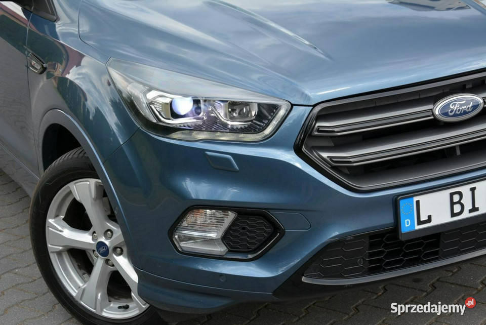 Ford Kuga STLine Skóry 4X4 Radar Xenon Ledy system Start-Stop Ostrów Mazowiecka sprzedam