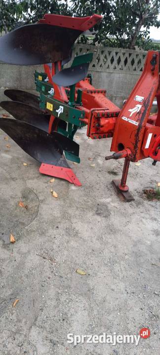 Pług kverneland F 120 3 skibowy resor Borek Wielkopolski