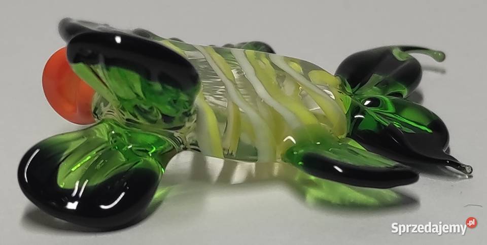 Szklana ryba ze szkła kolorowa szkło artystyczne mazowieckie Warszawa