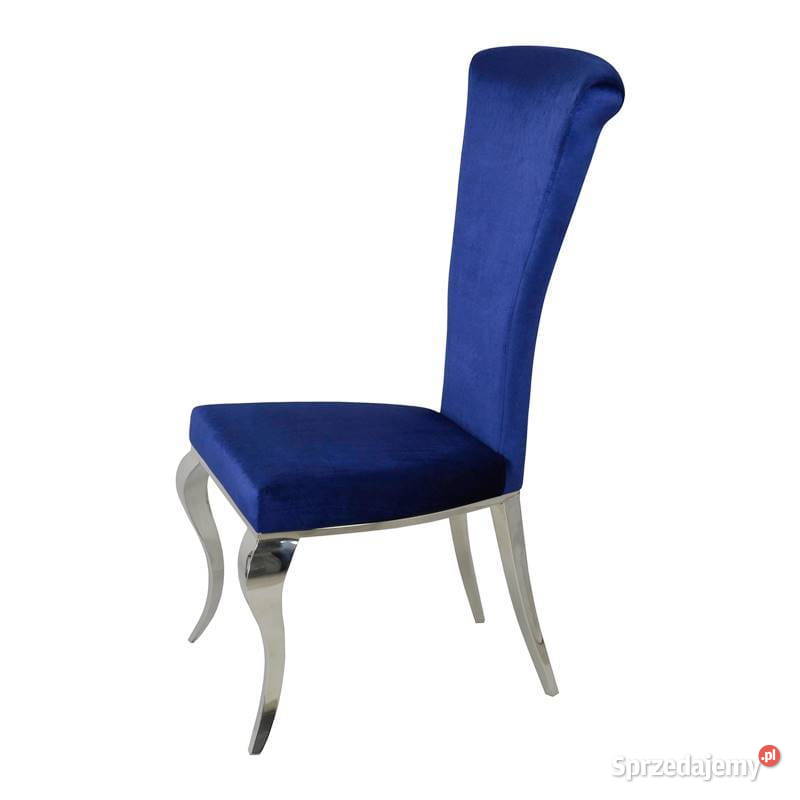 Krzesła glamour Ottavio Tapicerowane Do jadalani Stół Salon
