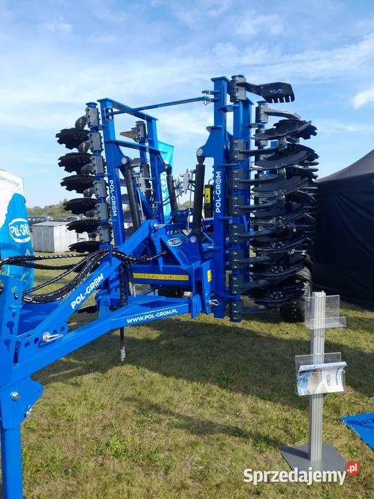 Brona talerzowa uprawowo ścierniskowa szerokość nieuszkodzony Poznań