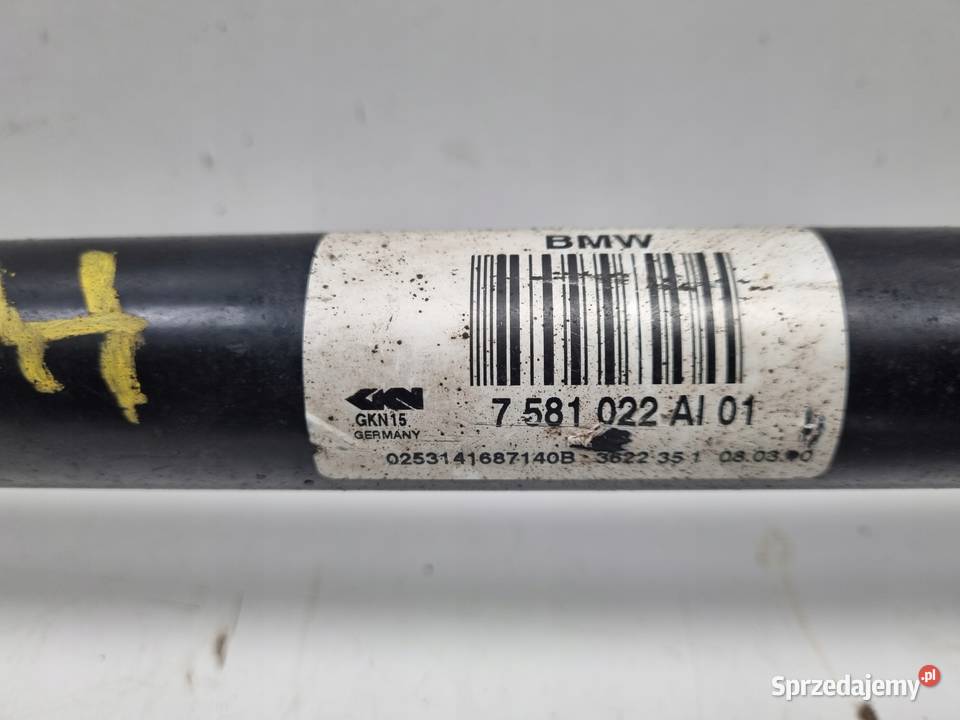 PÓŁOŚ Bmw 5 F10 F11 20 D 30 D PRAWA TYLNA Części samochodowe Chełm