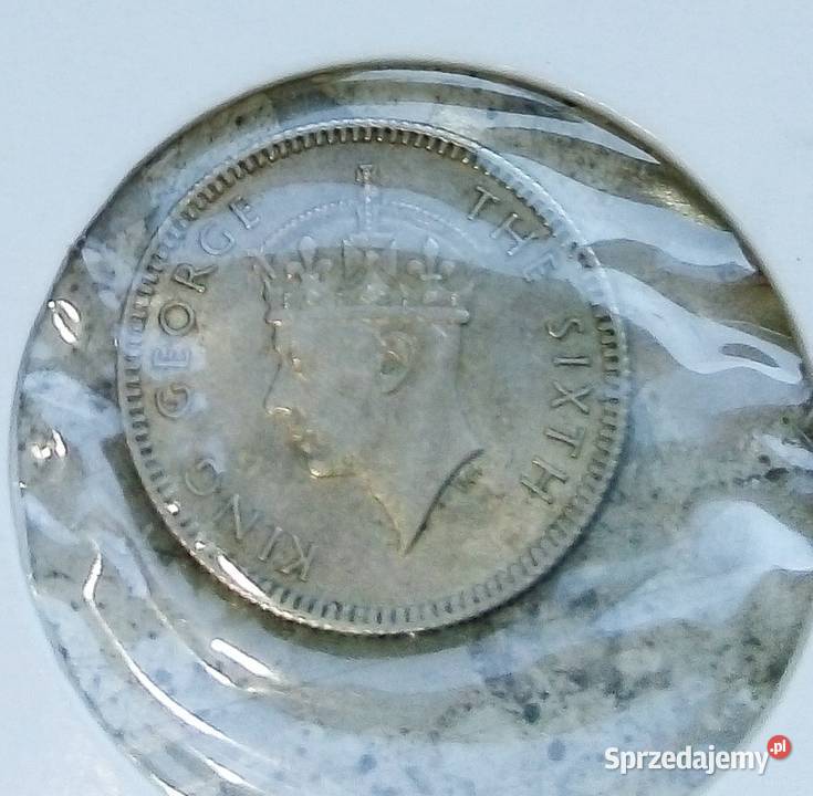 MALAYE BRYTYJSKIE 5 CENTS 1950 rCUNI Legionowo sprzedam