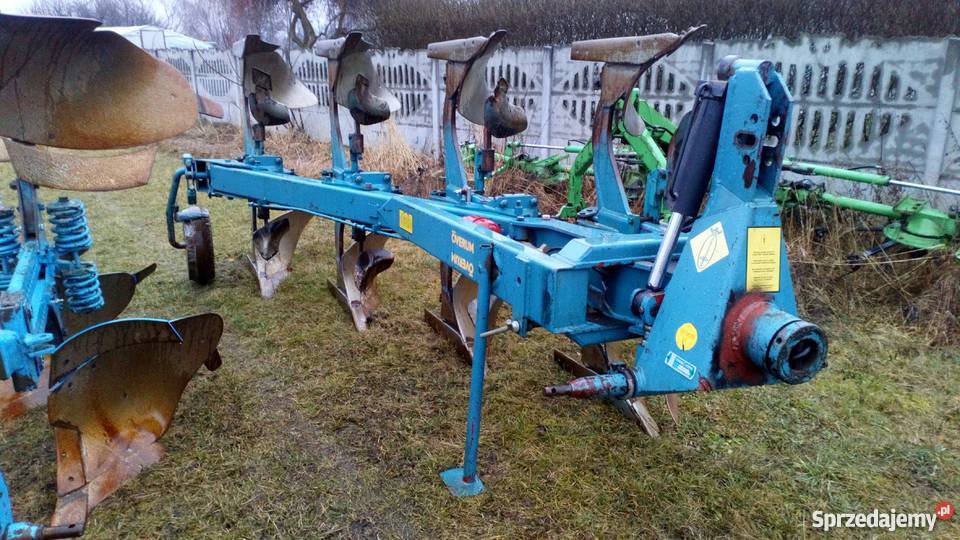 Pług obrotowy Overum Landsberg 4 skiby Krone nieuszkodzony sprzedam