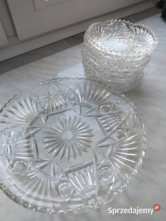 Salaterki kryształowe Antyki, Sztuka, Kolekcje Łódź sprzedam