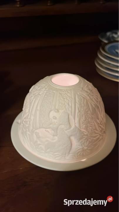 Z pandami Lampion na t light Lampka Gdańsk