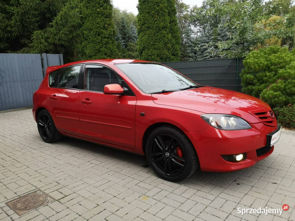 Mazda 3 16 DOHC 105 Klimatronk Isofix Halogeny Strzegom