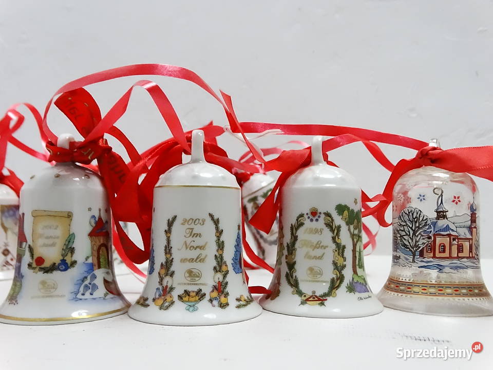 Dzwonki Porcelanowe Choinkowe Hutschenreuther Boże Narodzenie Biłgoraj sprzedam