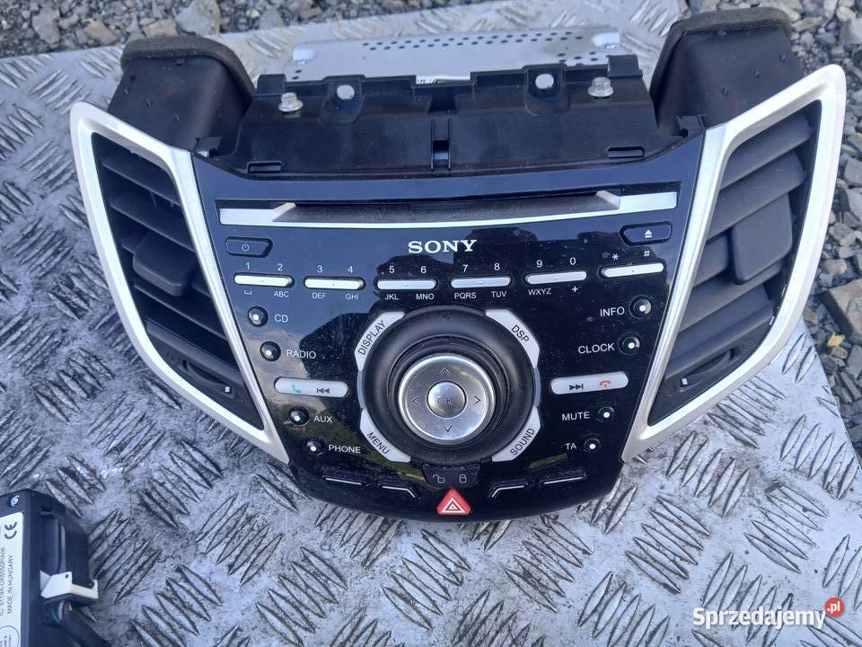 Panel konsola Radio Ford Fiesta Mk7 VII Sprzęt audio fabryczny Radłów