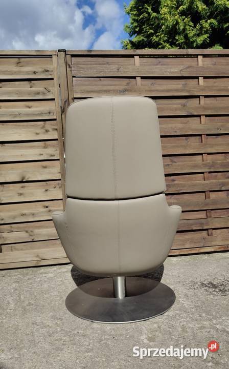 Fotel NATUZZI obrotowy wygodny elegancki Warszawa